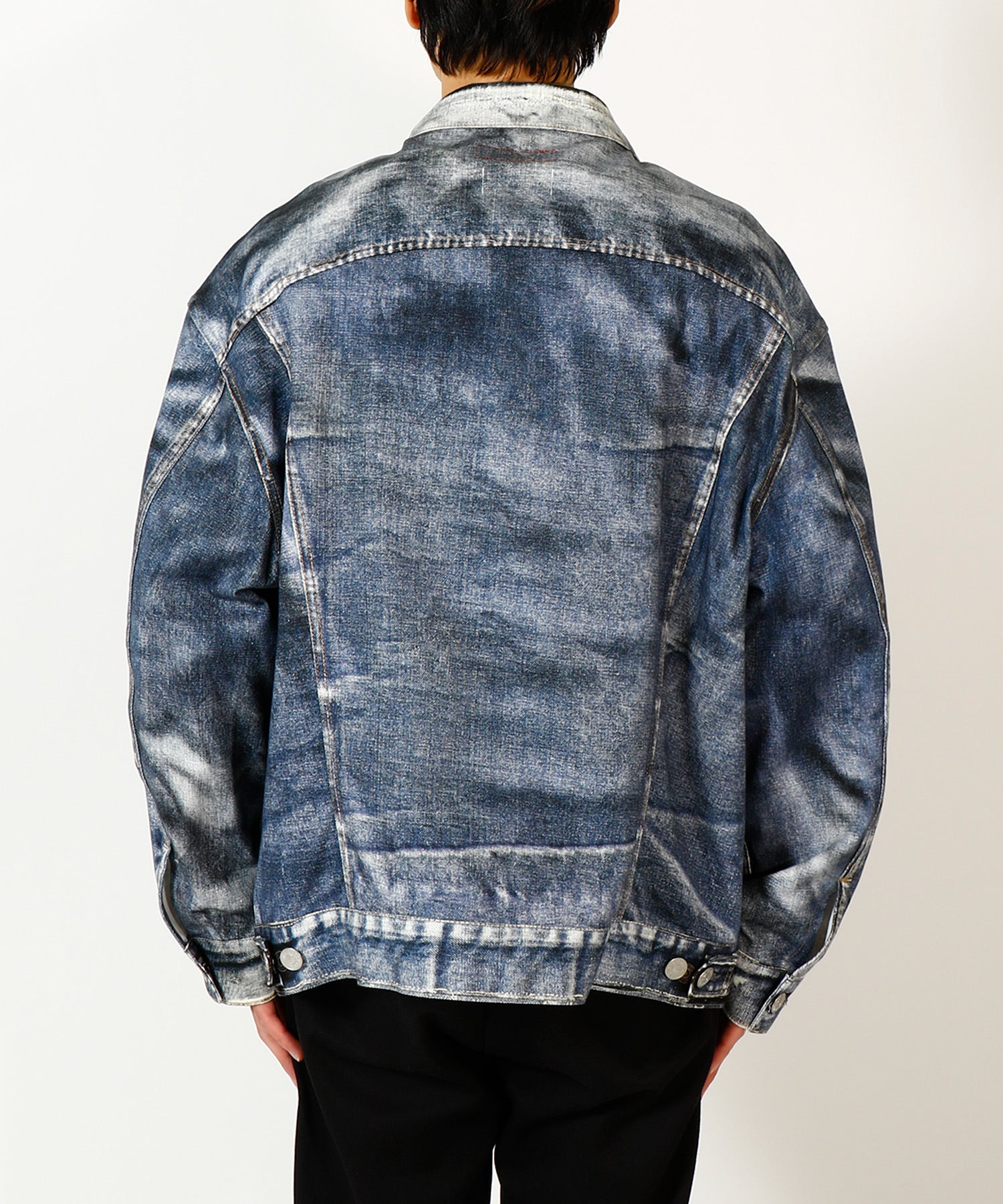綿ツイル インクジェットプリント Levi's Wネーム BerBerJin - JUNYA