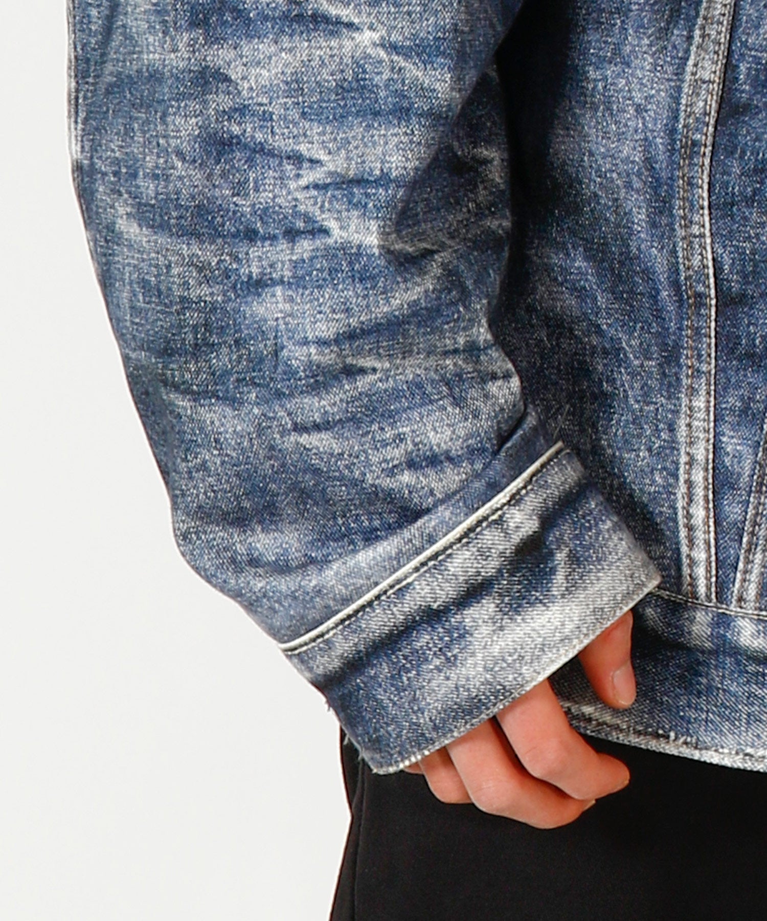 ジャケット 綿ツイル 転写プリント Levi's Wネーム BerBerJin - JUNYA