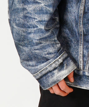 ジャケット 綿ツイル 転写プリント Levi's Wネーム BerBerJin