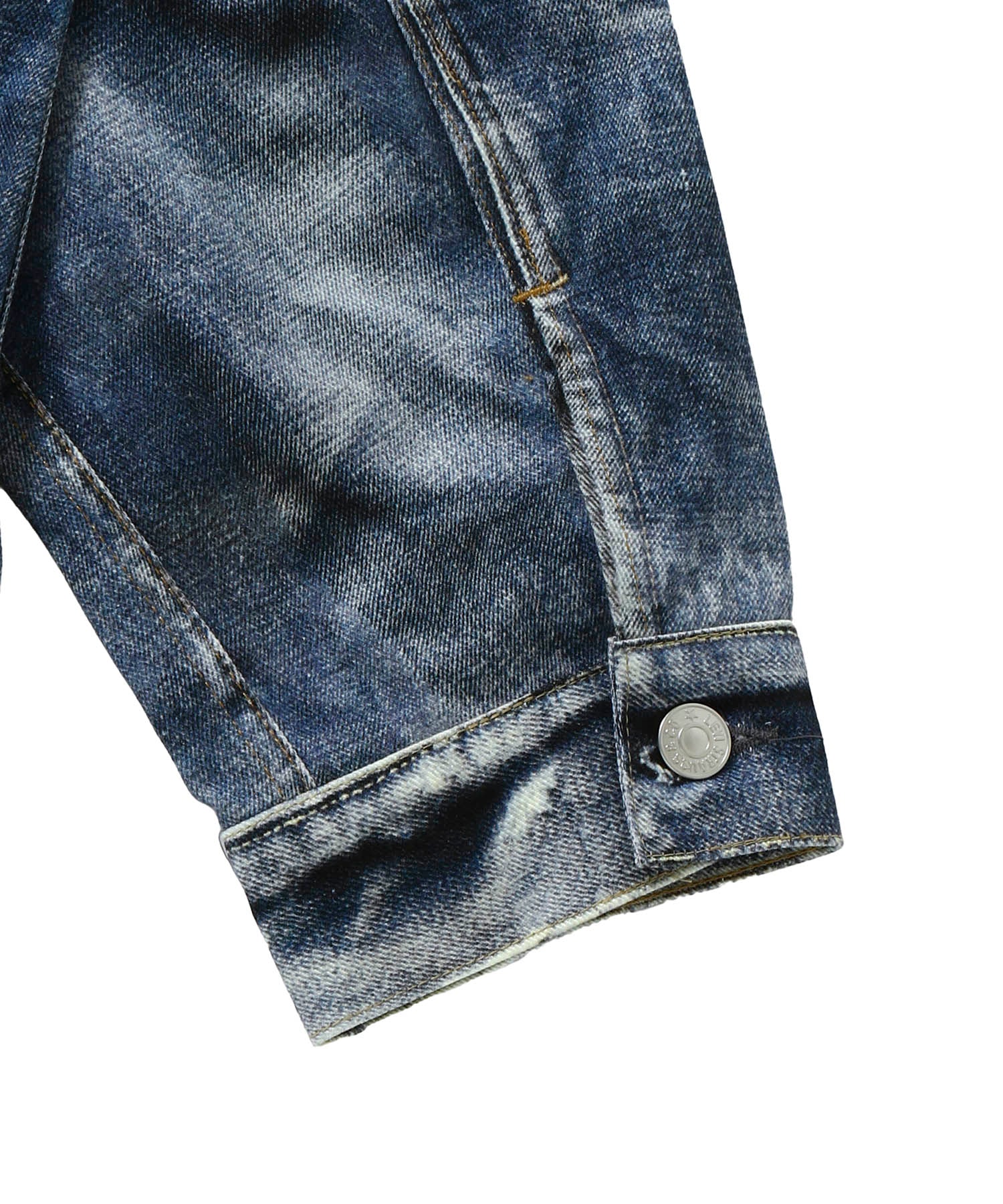 綿ツイル インクジェットプリントLevi's Wネーム BerBerJin
