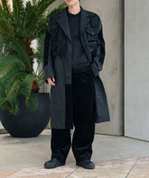 ウールツイードx綿フランネルチェックxエステルオックス Filson Wネーム