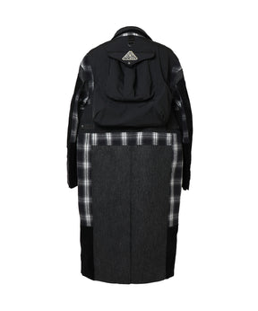 ウールツイードx綿フランネルチェックxエステルオックス Filson Wネーム