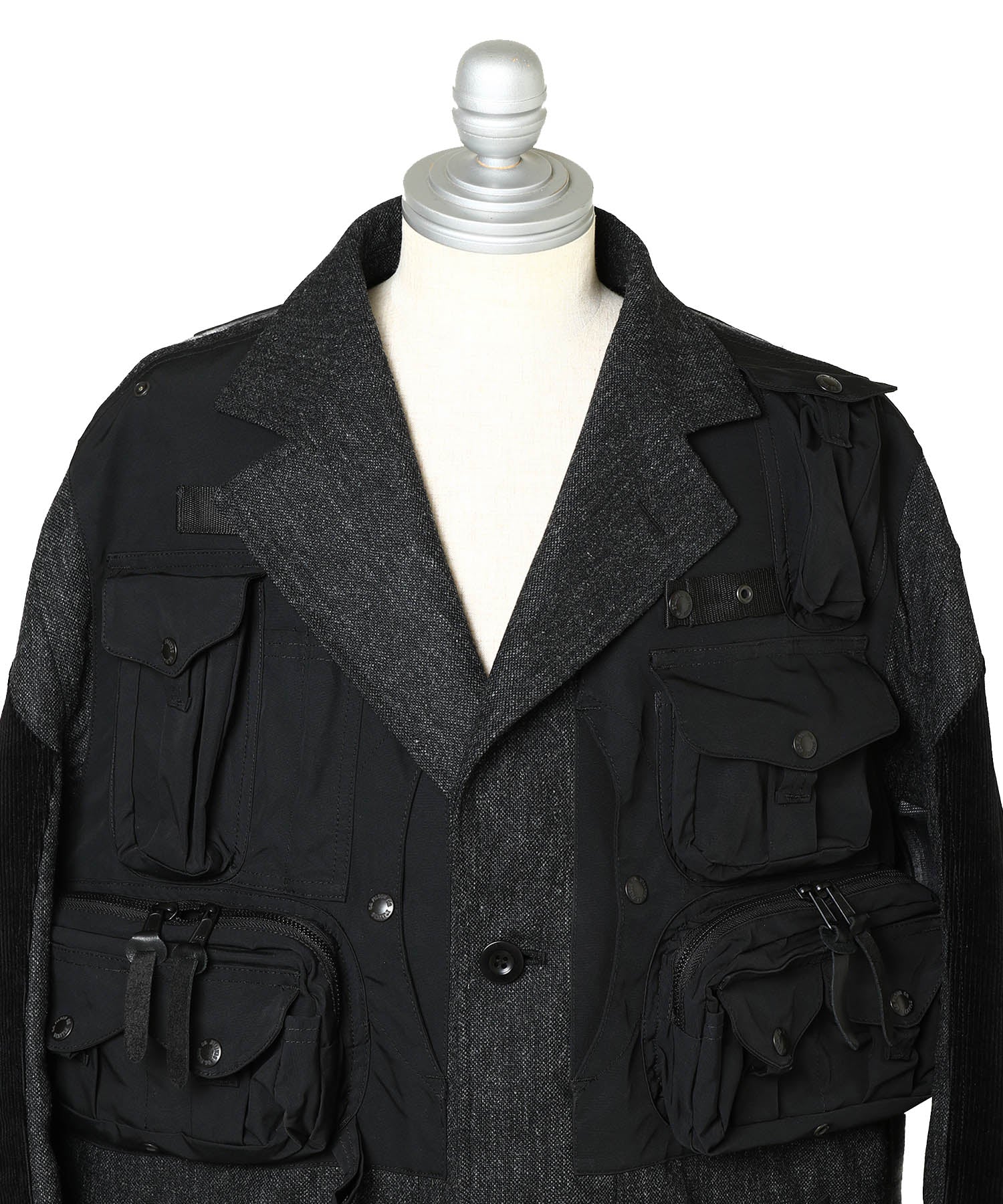 ウールツイードx綿フランネルチェックxエステルオックス Filson Wネーム