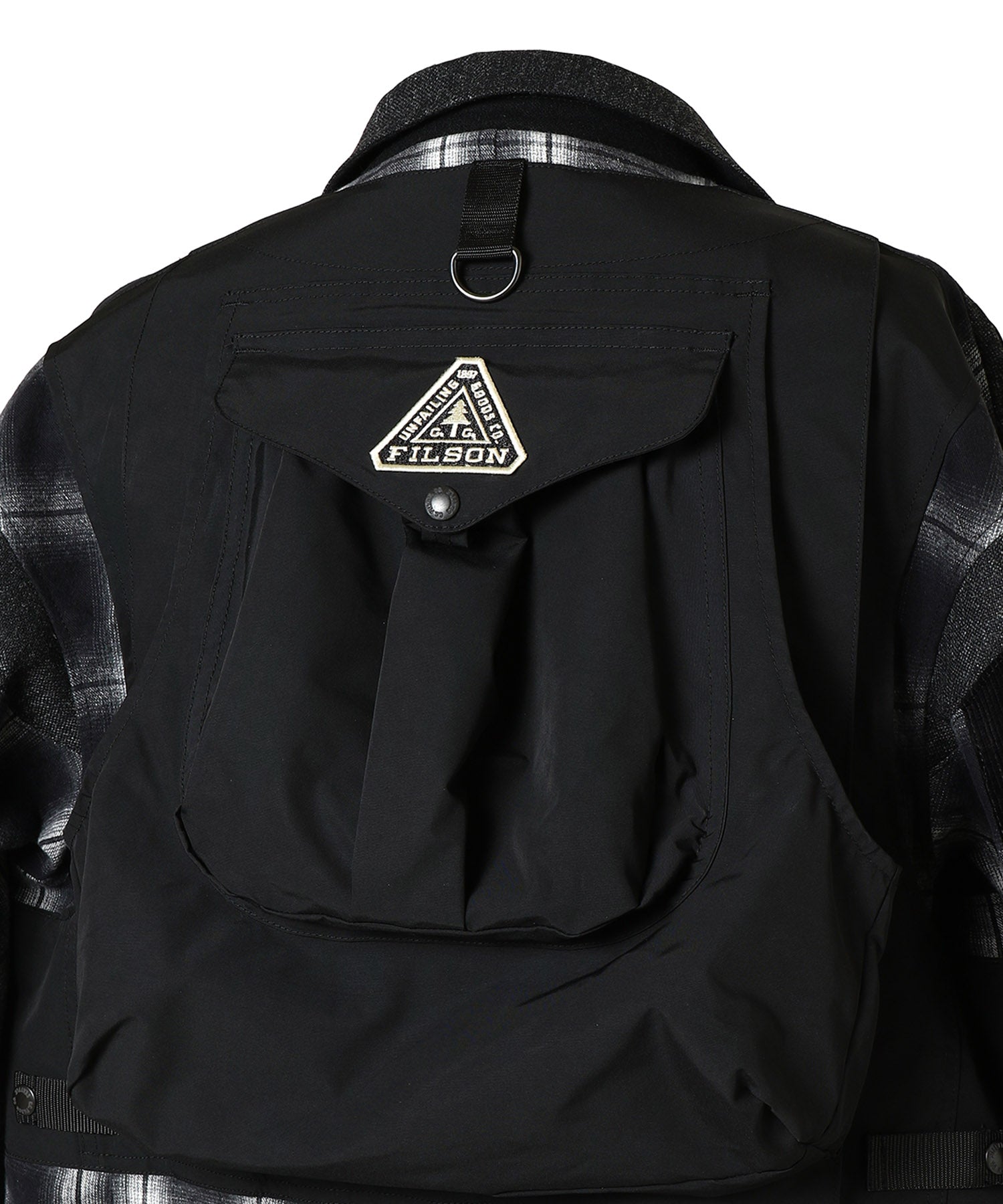 ウールツイードx綿フランネルチェックxエステルオックス Filson Wネーム