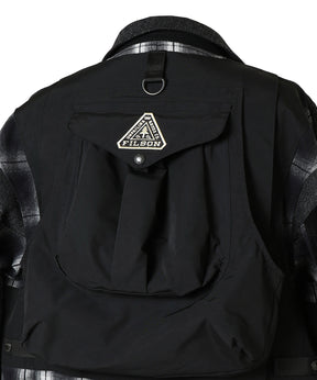 ウールツイードx綿フランネルチェックxエステルオックス Filson Wネーム