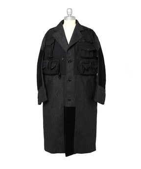 ウールツイードx綿フランネルチェックxエステルオックス Filson Wネーム