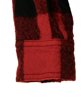 ウールチェック 製品縮絨 Filson Wネーム