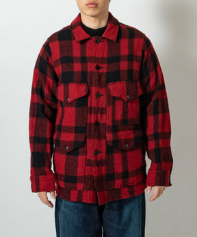ウールチェック 製品縮絨 Filson Wネーム