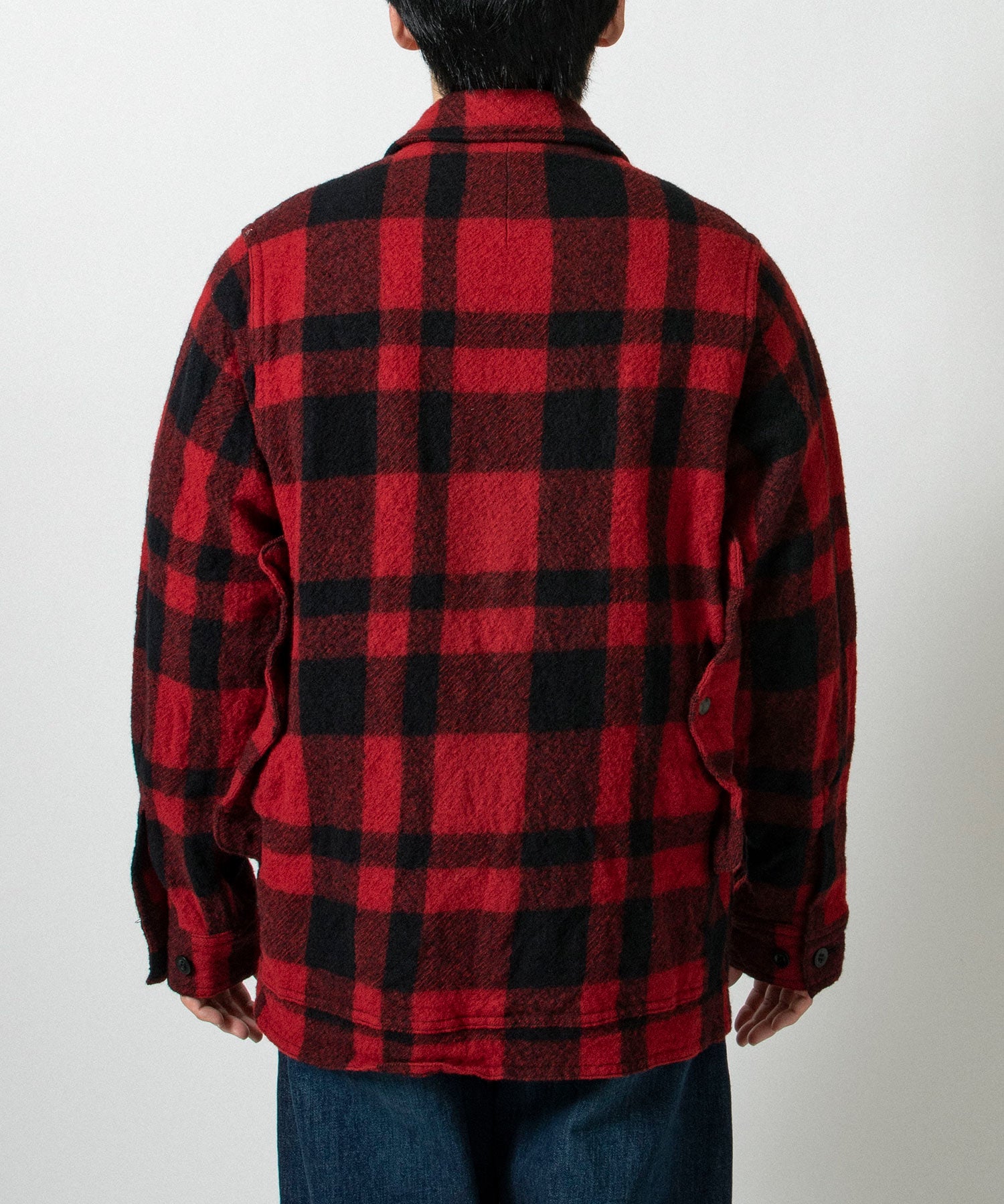 ウールチェック 製品縮絨 Filson Wネーム - JUNYA WATANABE MAN