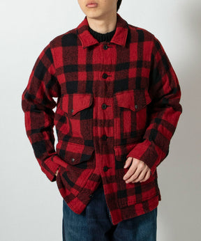 ウールチェック 製品縮絨 Filson Wネーム