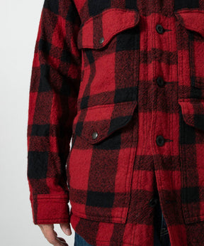 ウールチェック 製品縮絨 Filson Wネーム