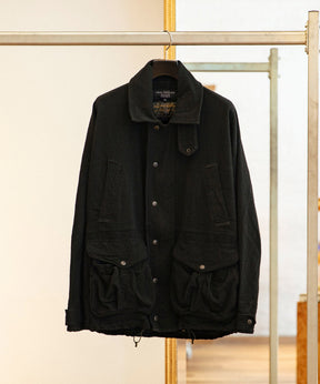 ウールアクリルツイル 製品染縮絨 Filson Wネーム