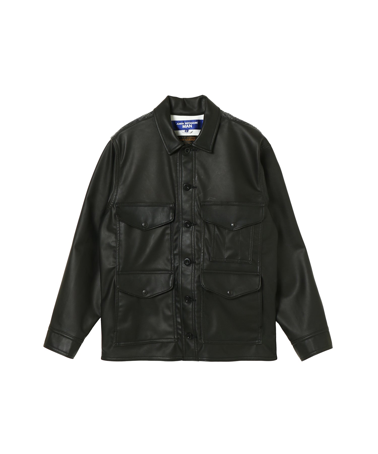 合成皮革(ポリウレタン樹脂)Xウールモッサーチェック Filson Wネーム