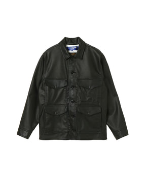 合成皮革(ポリウレタン樹脂)Xウールモッサーチェック Filson Wネーム