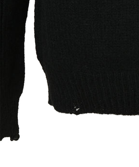 チュビオットウールケーブル柄ホールガーメント