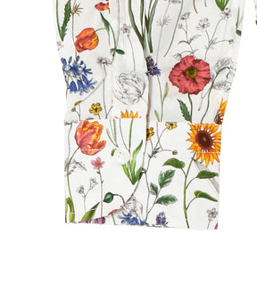 MARIA SANTAGELO 綿花柄シャツ