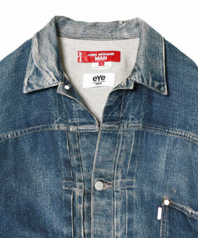 ジャケット 麻オックス 転写プリント Levi’s Wネーム BerBerJin