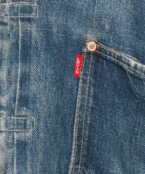 ジャケット 麻オックス 転写プリント Levi’s Wネーム BerBerJin