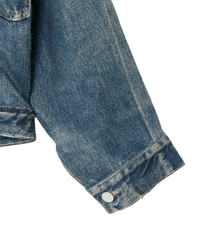 ジャケット 麻オックス 転写プリント Levi’s Wネーム BerBerJin