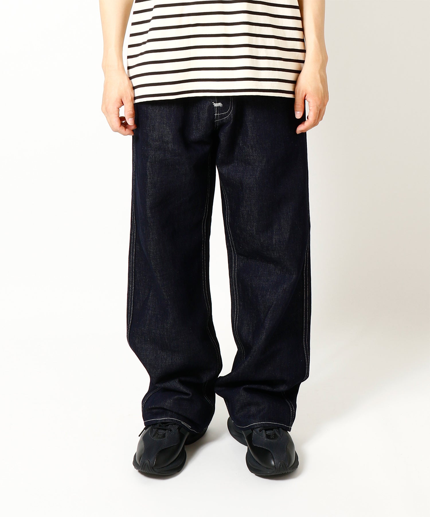 綿麻デニム Levi's Wネーム