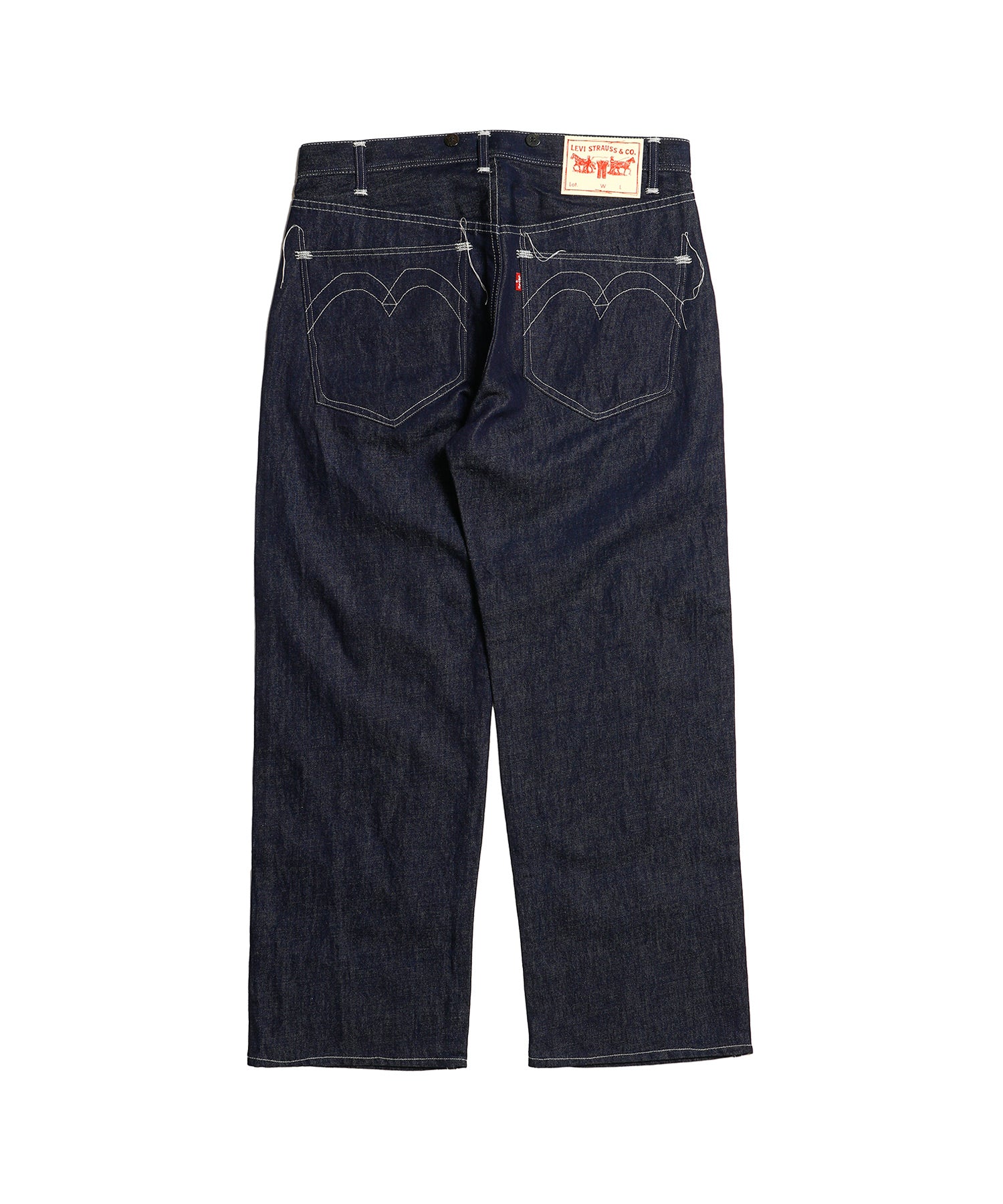 綿麻デニム Levi's Wネーム - JUNYA WATANABE MAN (ジュンヤワタナベ