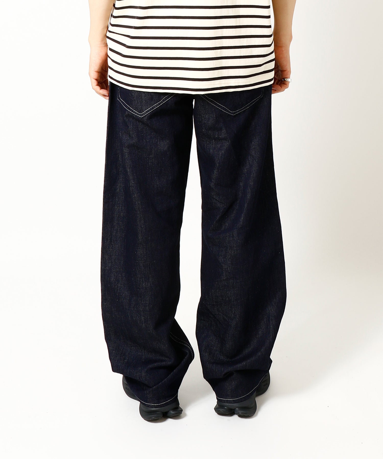 綿麻デニム Levi's Wネーム