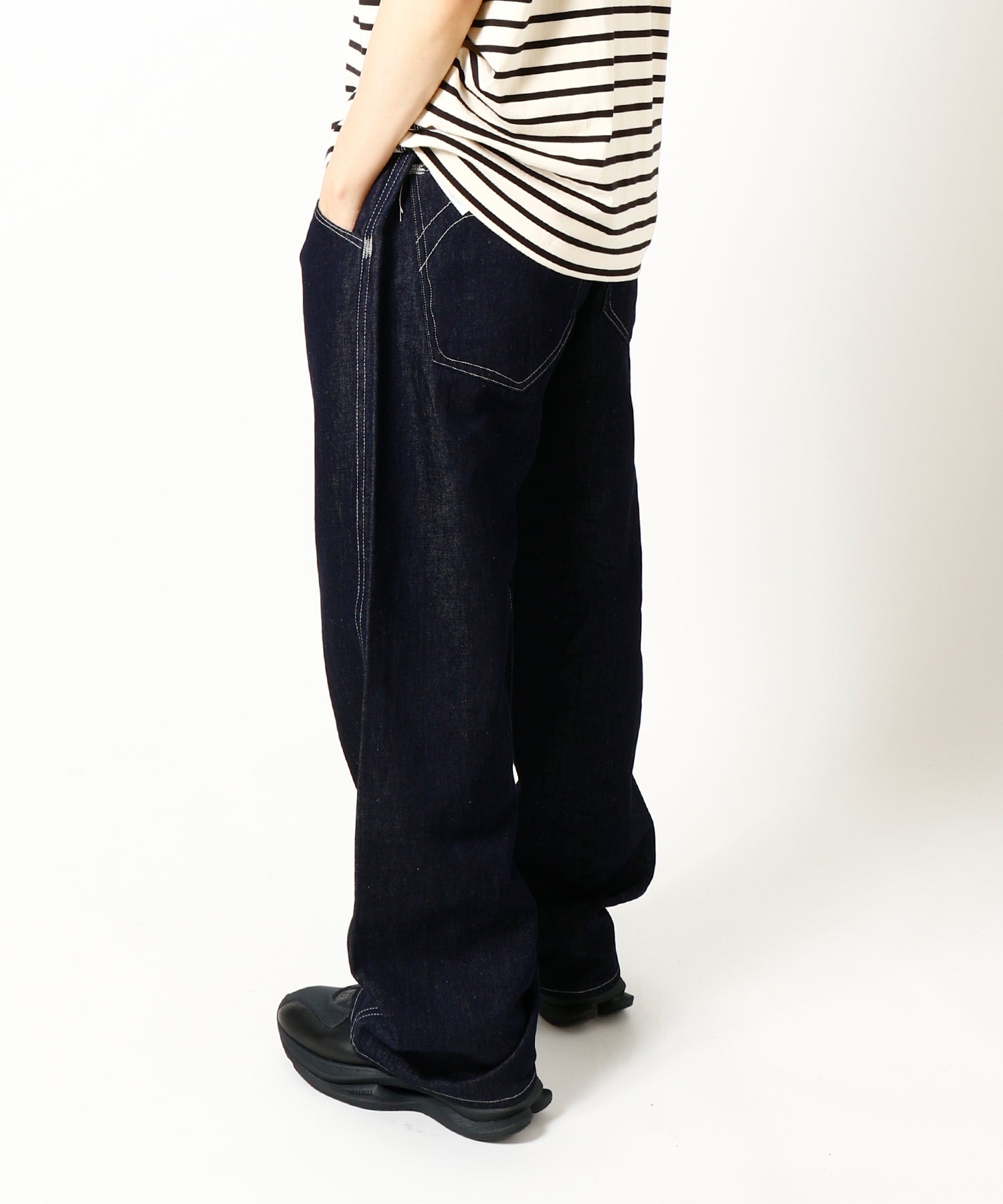綿麻デニム Levi's Wネーム