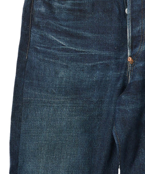 パンツ 綿麻オックス 転写プリント Levi’s Wネーム BerBerJin