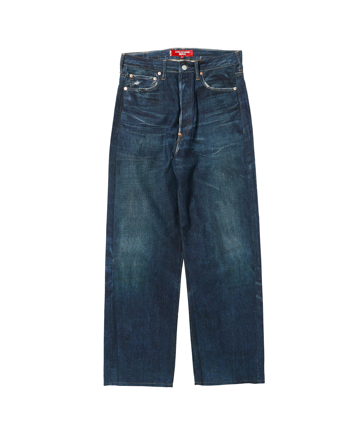 パンツ 綿麻オックス 転写プリント Levi’s Wネーム BerBerJin