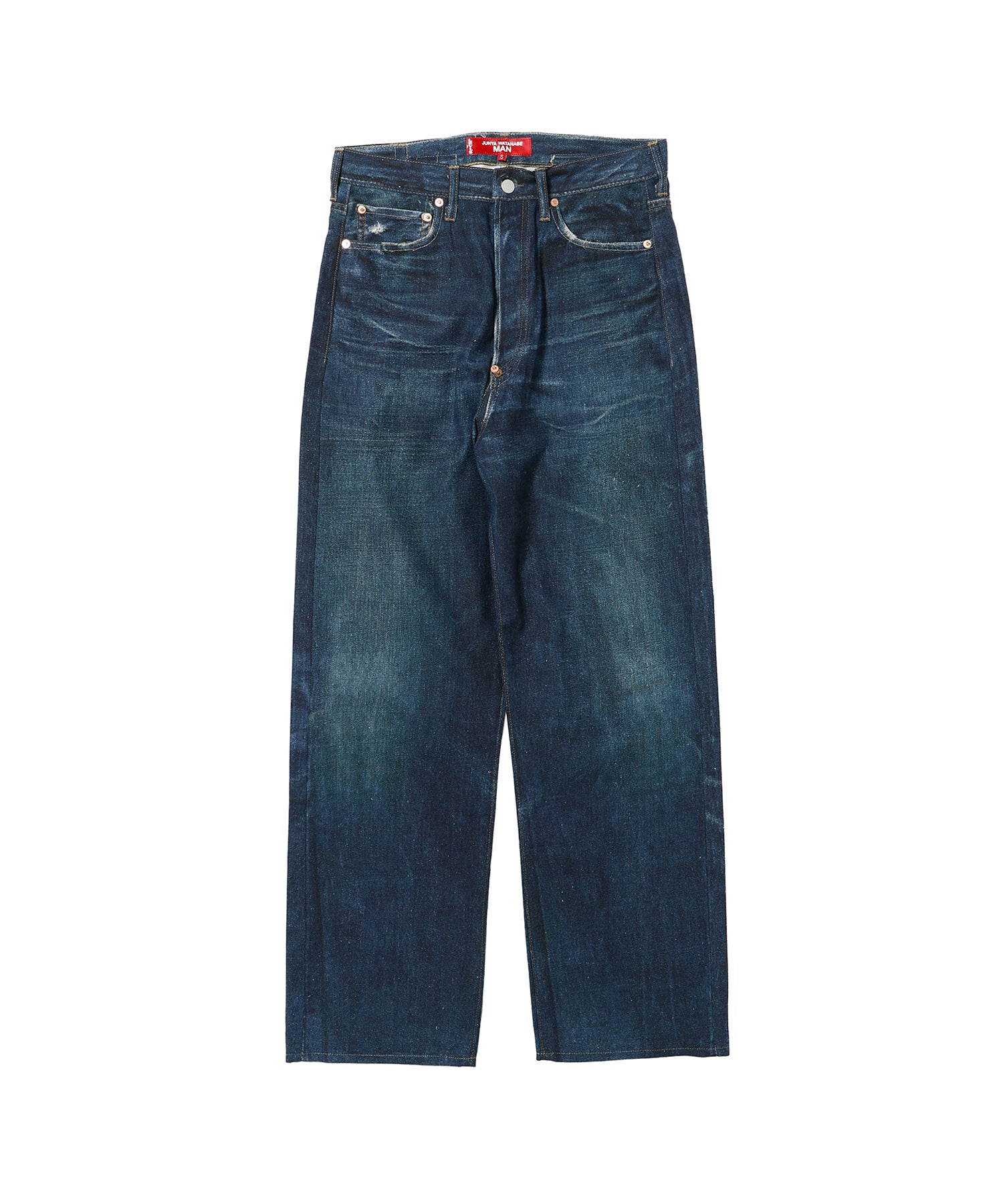 パンツ 綿麻オックス 転写プリント Levi’s Wネーム BerBerJin