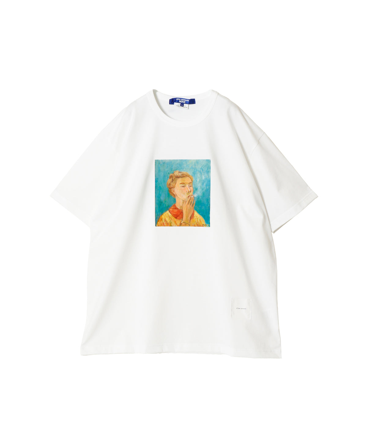 綿度詰め天竺 製品プリント