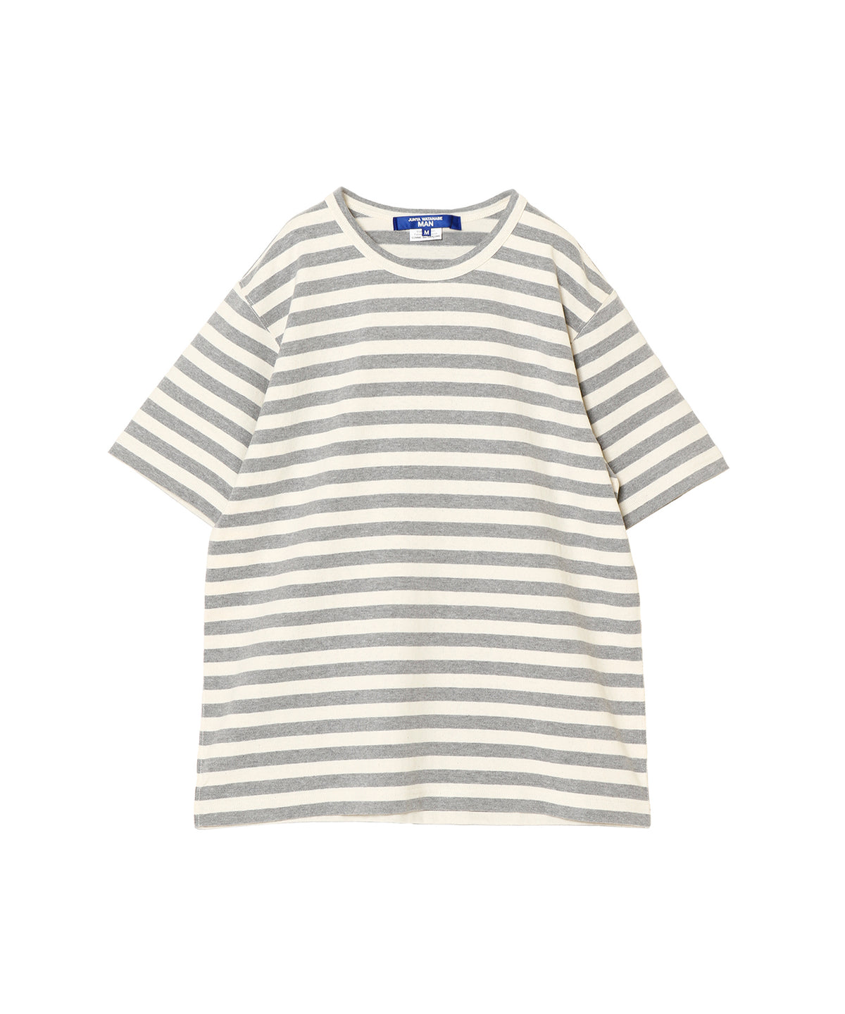 綿天竺ボーダー Tシャツ