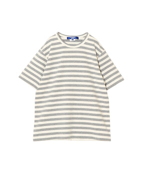 綿天竺ボーダー Tシャツ