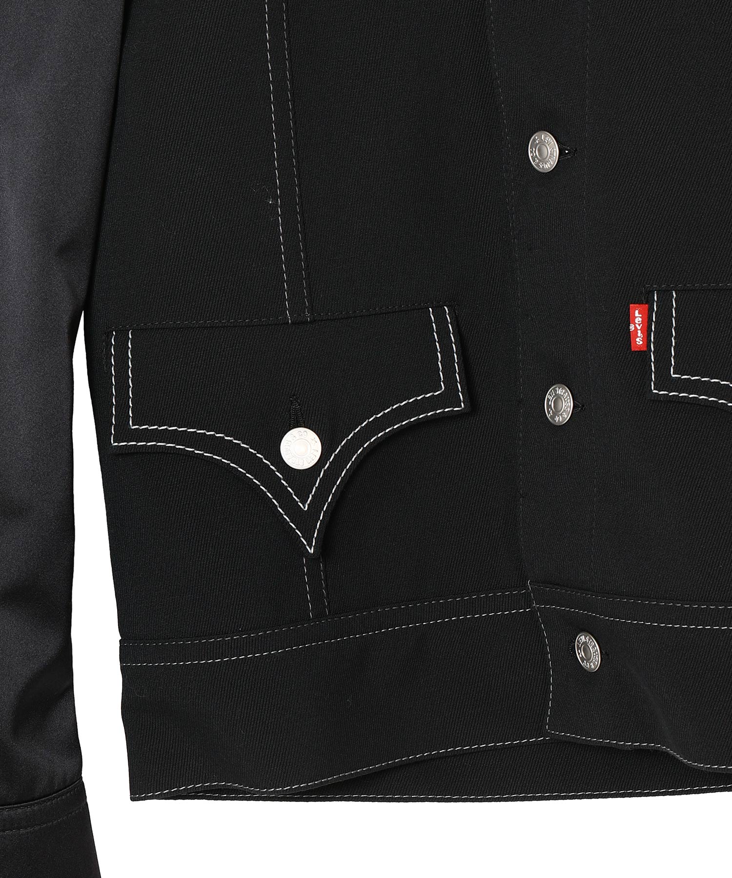 ウールサージ×キュプラシルク拝絹地 Levi's Wネームジャケット