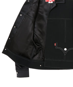 ウールサージ×キュプラシルク拝絹地 Levi's Wネームジャケット