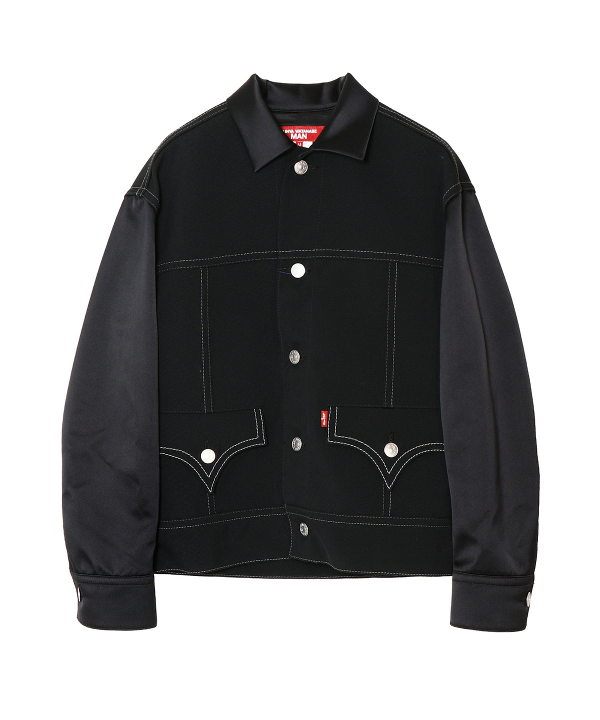 ウールサージ×キュプラシルク拝絹地 Levi's Wネームジャケット