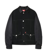 ウールサージ×キュプラシルク拝絹地 Levi's Wネームジャケット