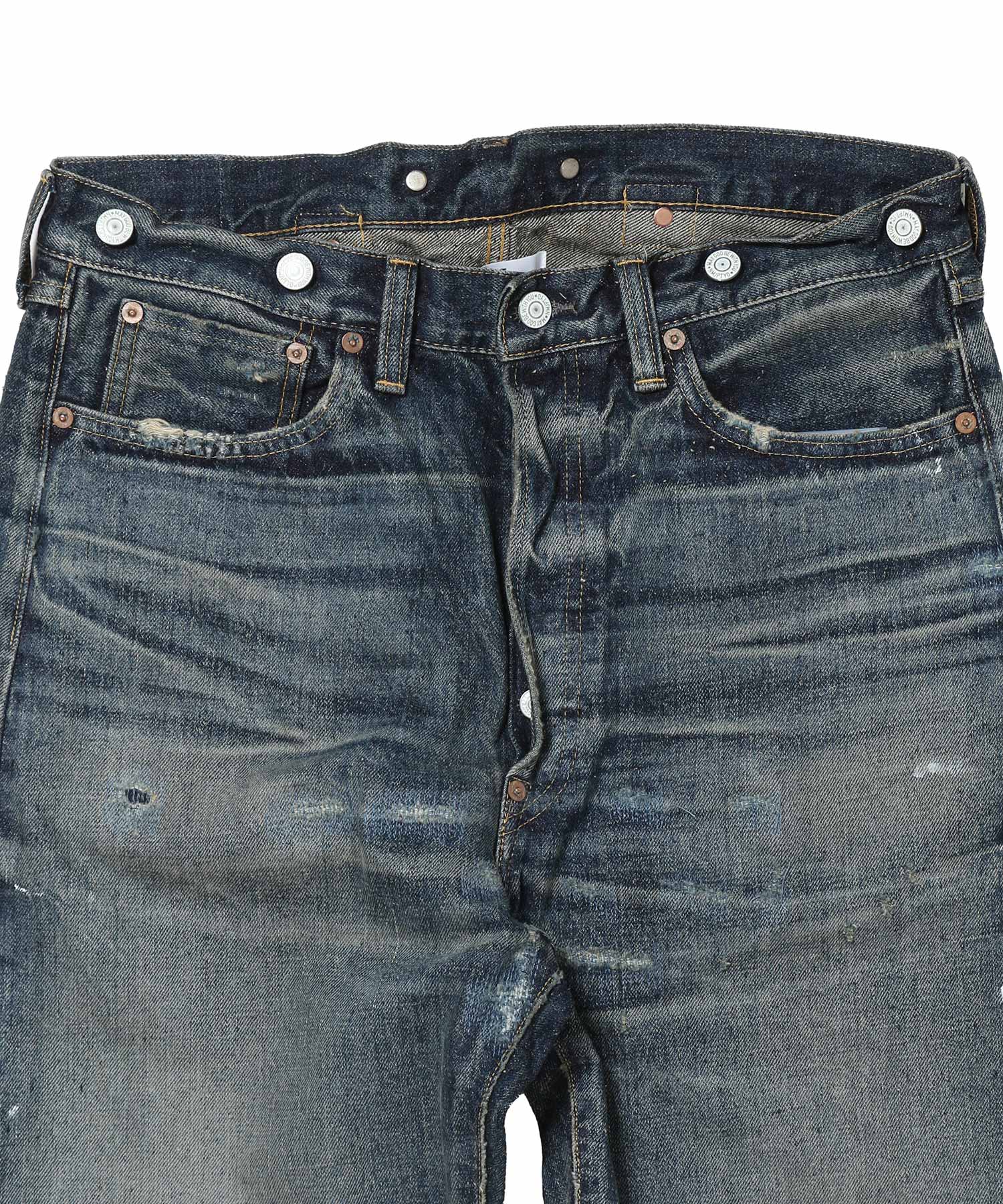 パンツ 綿デニム×ウールツイード NEW MANUALカスタマイズ