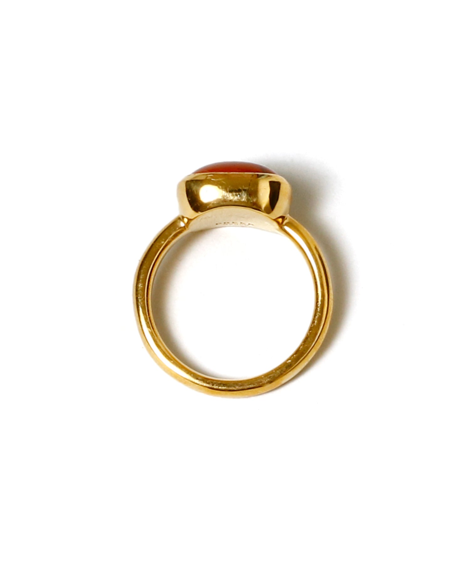 プリーク(PREEK)｜Square Cabochon Red Jasper Stone Ring｜公式通販