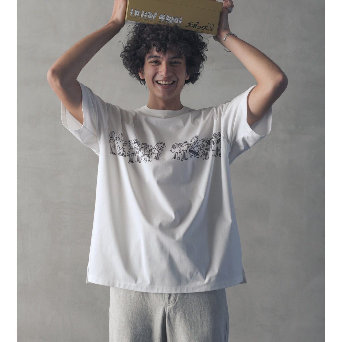 Haruta Spock T-Shirt - WEWILL (ウィーウィル) - tops