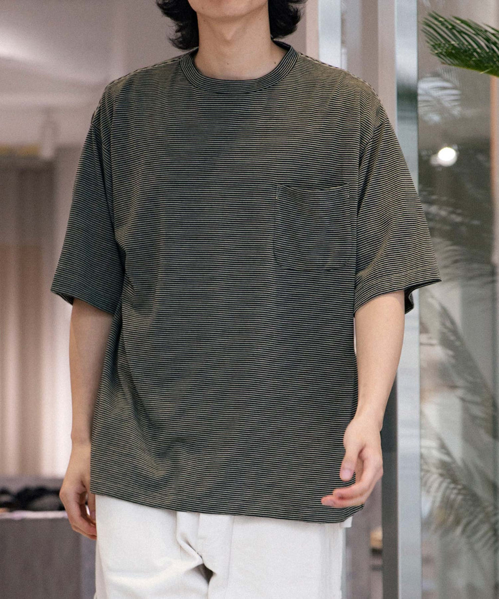 サマーウール 半袖Tシャツ - COMOLI (コモリ) - tops (トップス 
