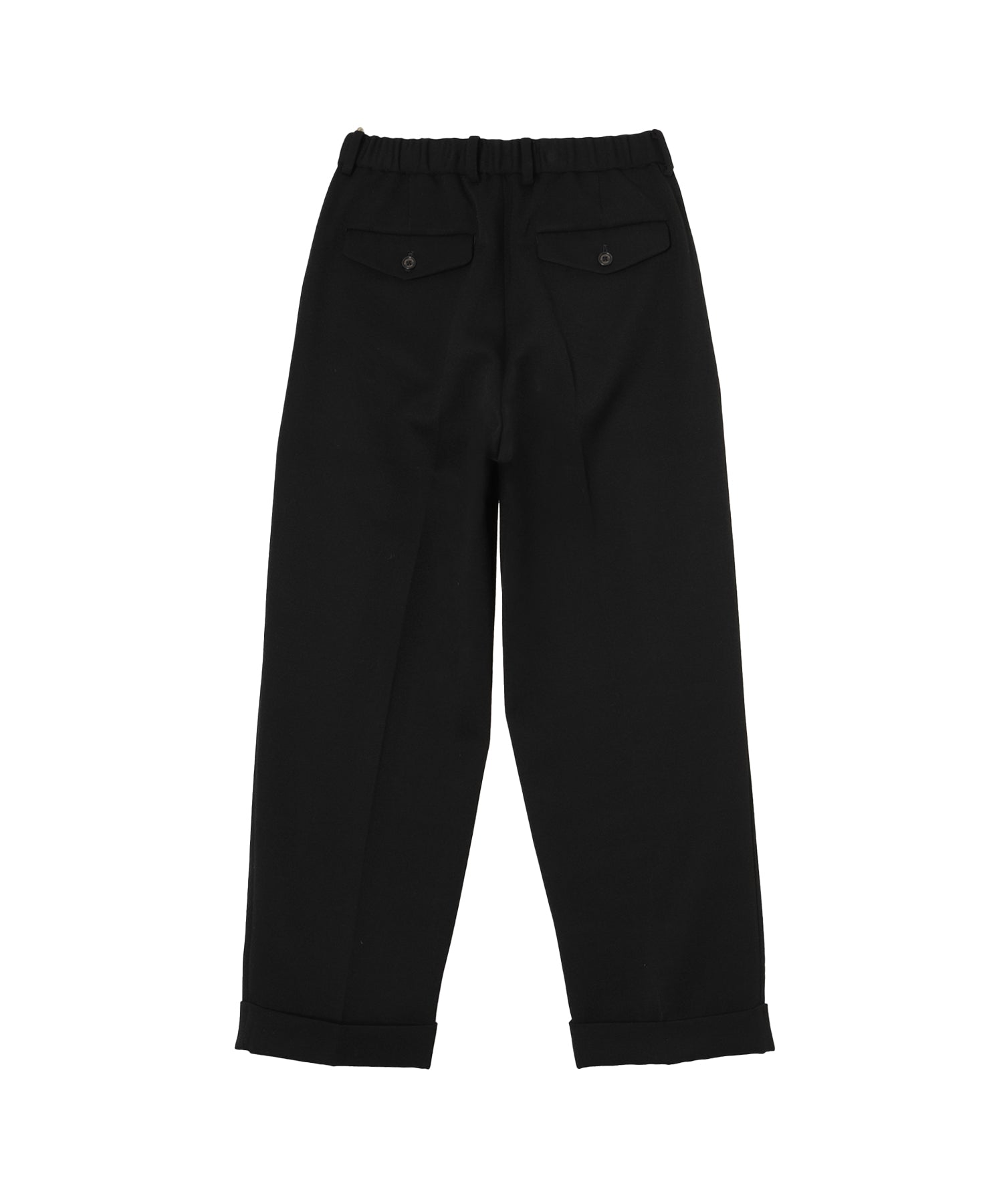 Polwarth Tuxedo Cloth / Double Pleated Semi Easy Trousers