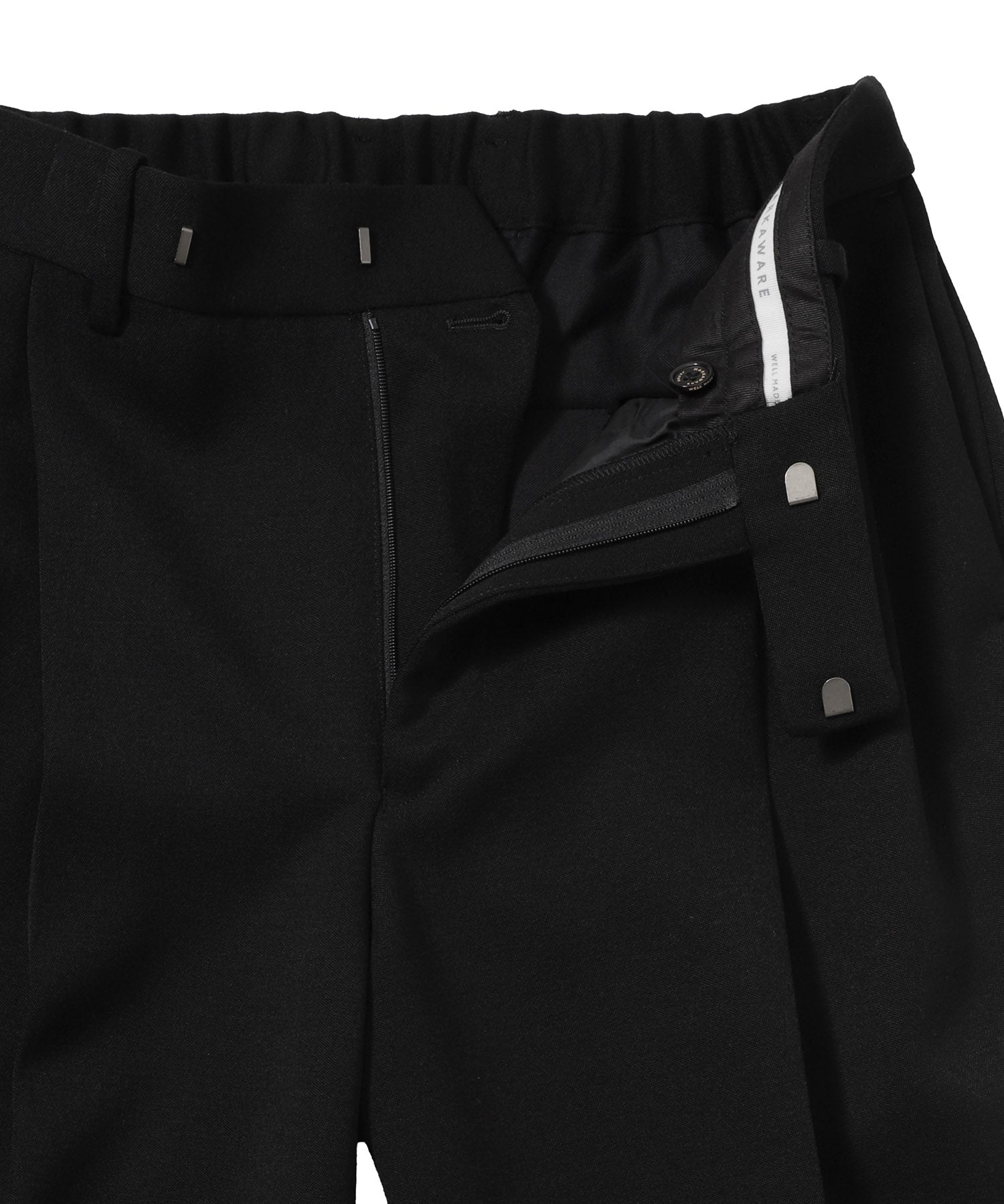 Polwarth Tuxedo Cloth / Double Pleated Semi Easy Trousers