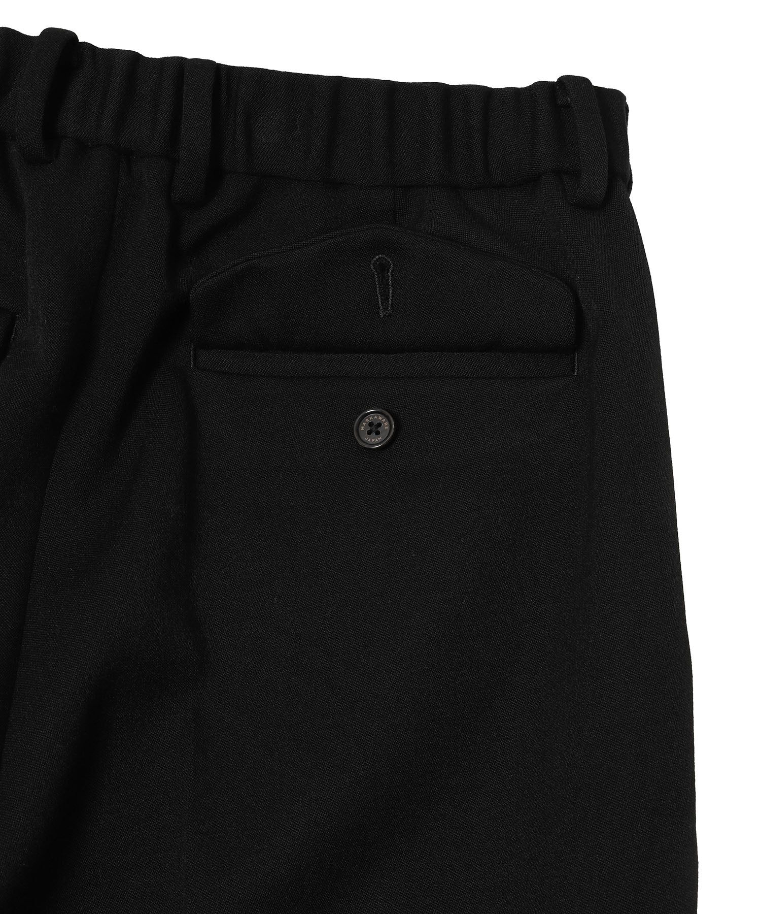 Polwarth Tuxedo Cloth / Double Pleated Semi Easy Trousers