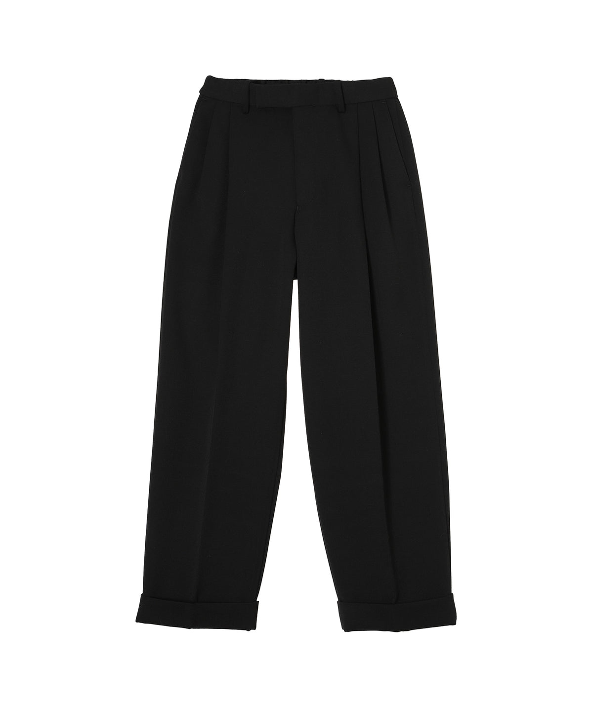 Polwarth Tuxedo Cloth / Double Pleated Semi Easy Trousers
