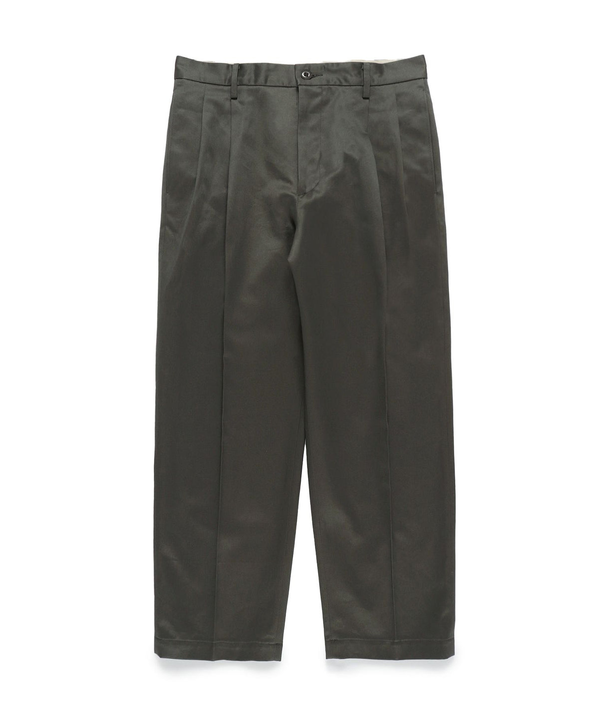 Double Pleated Chino Trousers