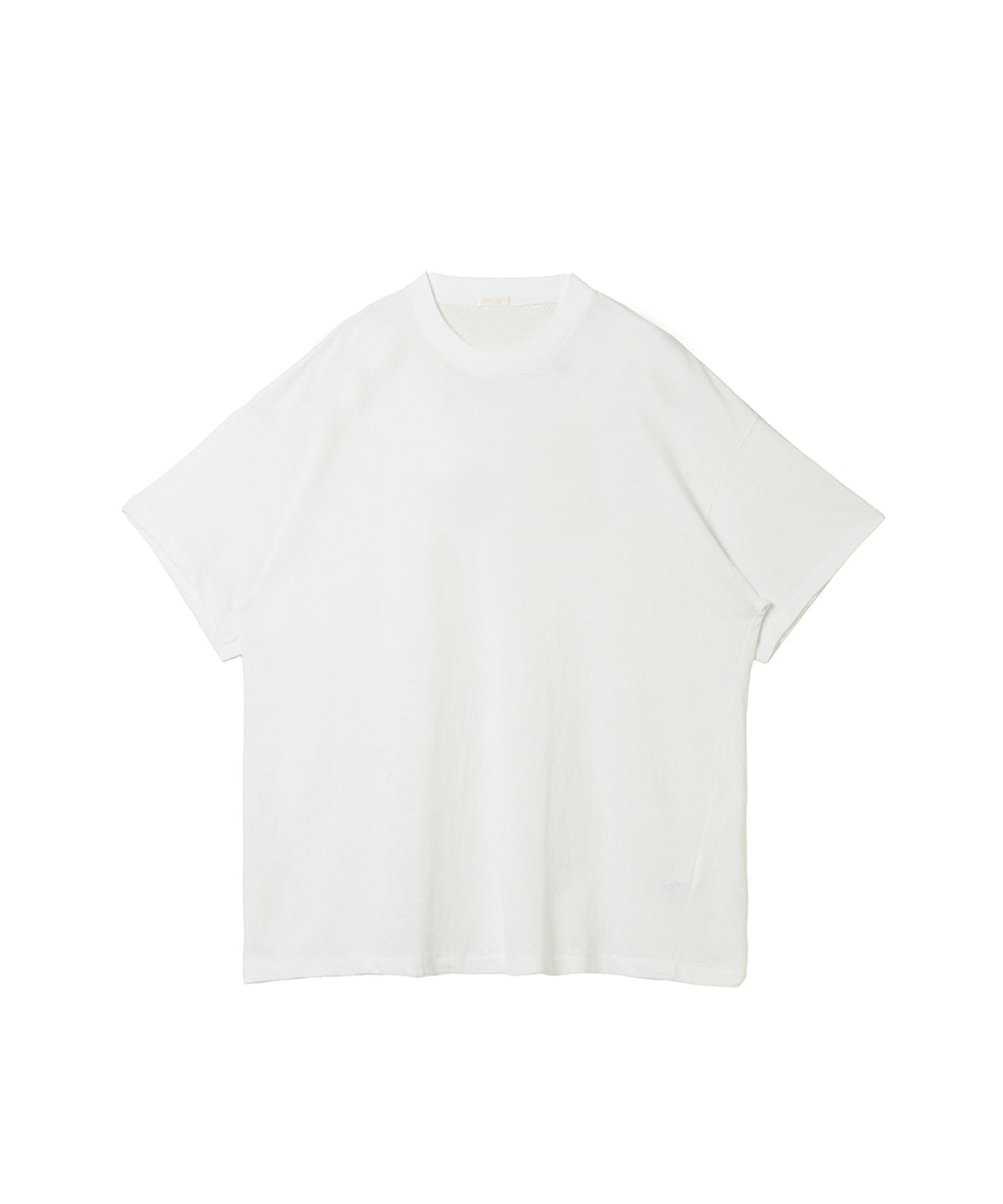 コットンメッシュ 半袖Tシャツ - COMOLI (コモリ) - tops (トップス 