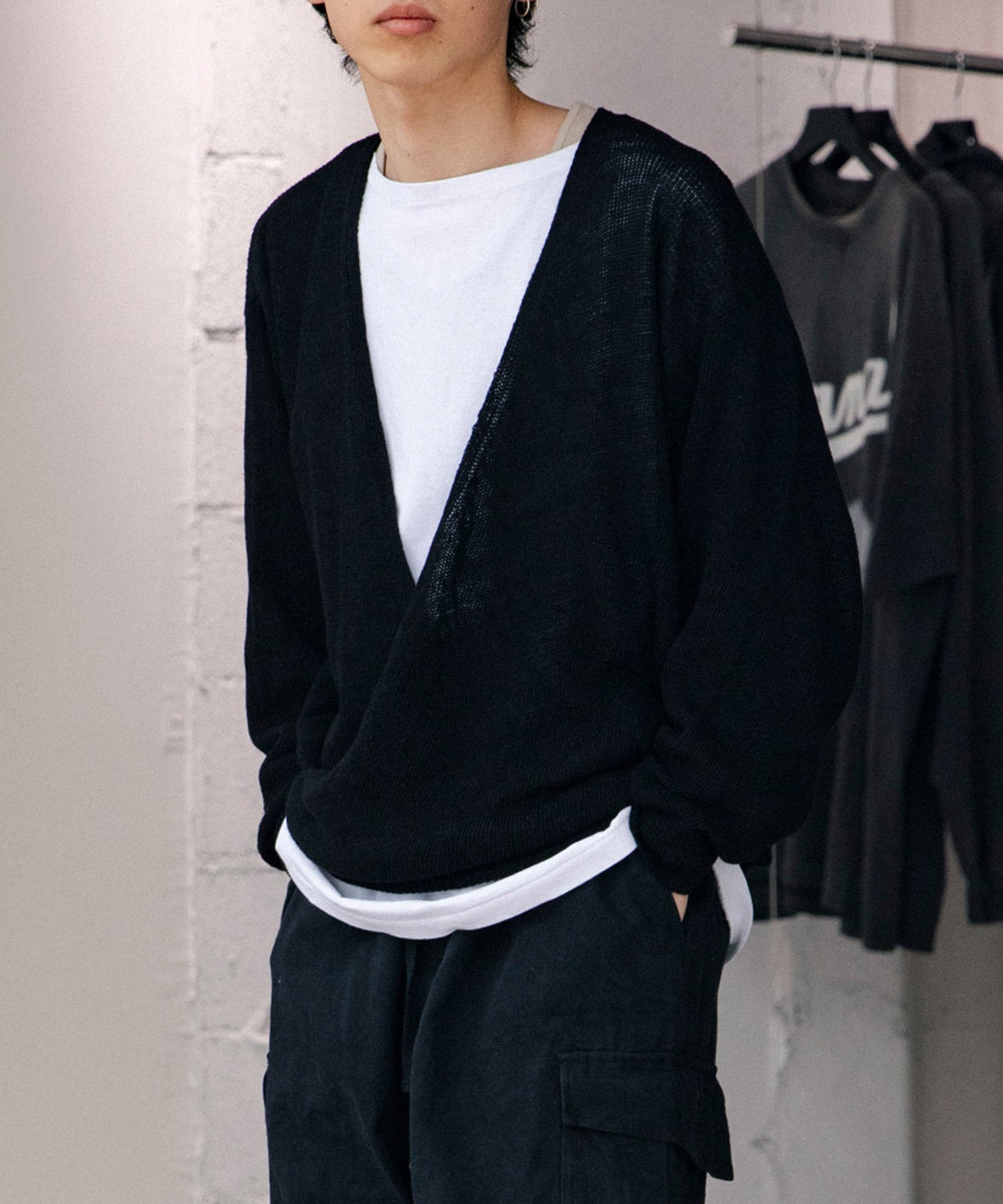 25SS COMOLI 7G ニットカシュクール プルオーバー