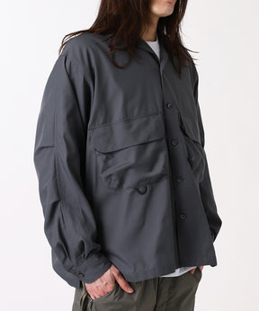 TECH SPORTS OPEN COLLAR SHIRT L/S