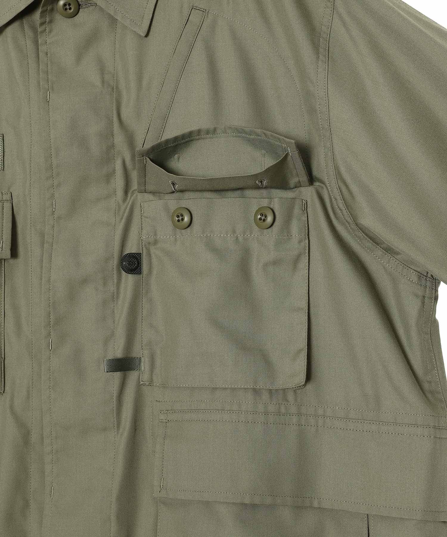 TECH MULTI FISHING POCKET MIL BDU SHIRT L/S